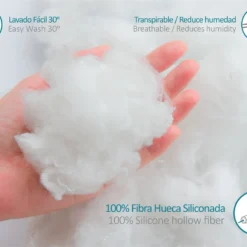 Vipalia Pack 2 Almohadas Comodas Transpirables. Exterior Microfibra. Interior Fibra Hueca Siliconada. Lavables. Firmeza Media. Confortables Y Adaptables Al Cuello. Calidad -Outlet Colcha Viva Tienda 038dd9f53fdae1cc9a2215d5bb1216f22fe6d32c dd067e4cf1904e85970330b1c8836ff4