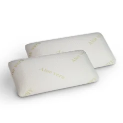 Conjunto De 2 Almohadas Visco Aloe Vera De SonnoMattress 90x35