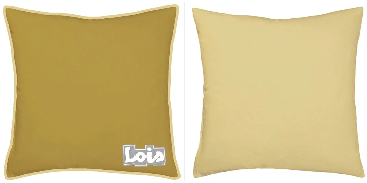 Lois Cojín SIROS Ocre 1 Lois Cojín SIROS Ocre