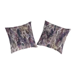 Guy Laroche Funda De Almohada (2) HAZAR Violeta/beige 65x65(2) Cm