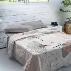 JUEGO DE SÁBANAS GINGKA CAMA 90