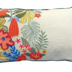 Cojín TULIPA Con Bordados 30x50cm