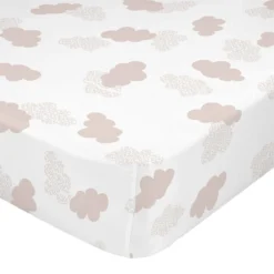 Clouds Pink Bajera Cama 90 (90x200 Cm) Rosa
