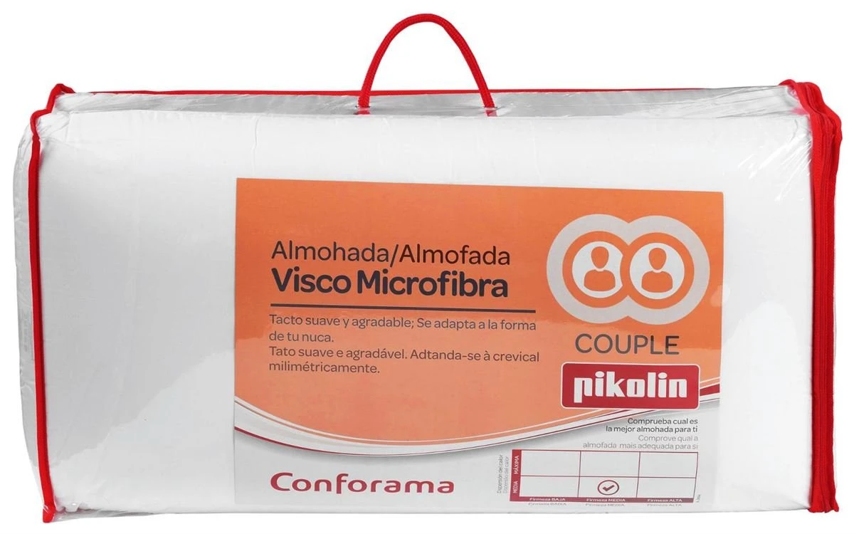 Pack De 2 Almohadas PIKOLIN VISCOELÁSTICA 1 Pack De 2 Almohadas PIKOLIN VISCOELÁSTICA