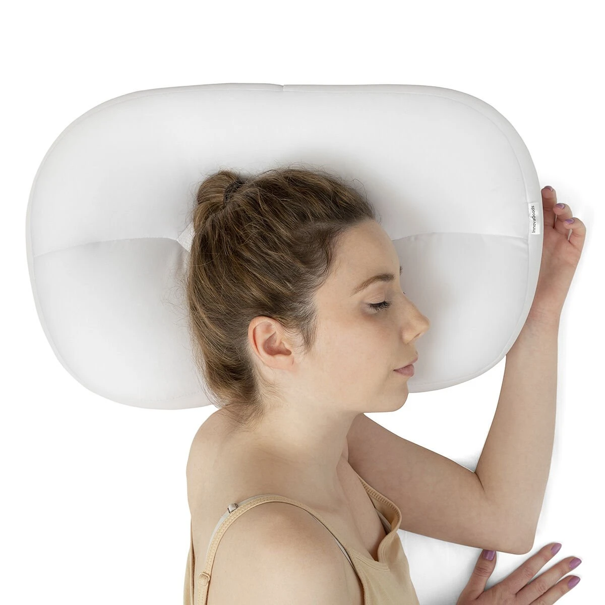 Almohada Nube 3D Antiarrugas Wrileep InnovaGoods 1 Almohada Nube 3D Antiarrugas Wrileep InnovaGoods