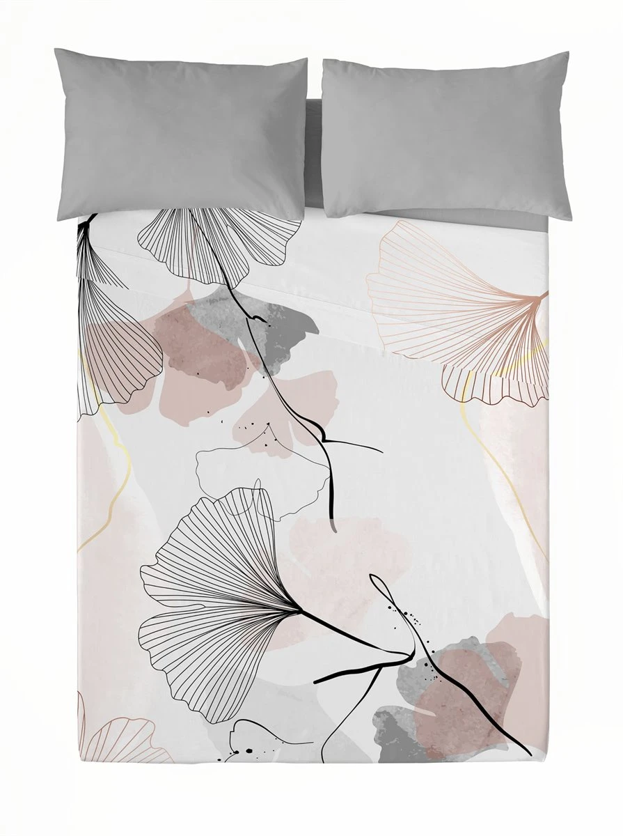 JUEGO DE SÁBANAS GINGKA CAMA 90 3 JUEGO DE SÁBANAS GINGKA CAMA 90 - Imagen 3