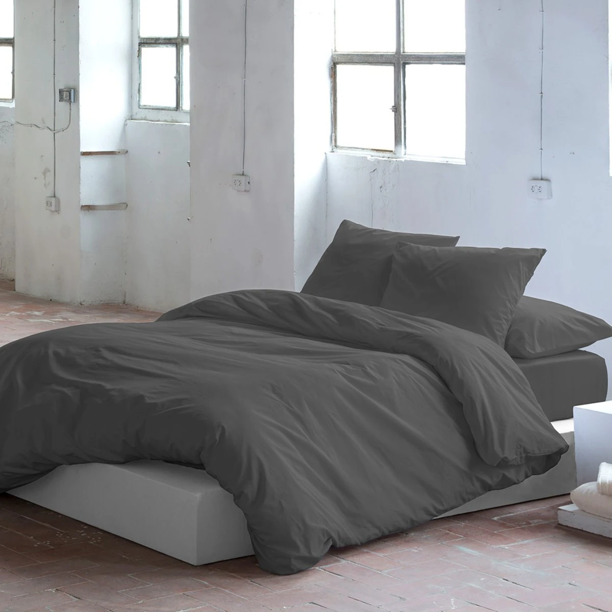 Guy Laroche Funda De Almohada (2) PUREantracita 50x75 (2) Cm 2 Guy Laroche Funda De Almohada (2) PUREantracita 50x75 (2) Cm - Imagen 2