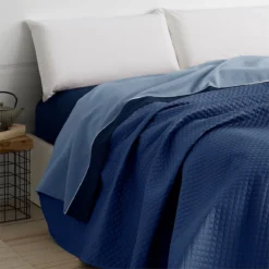 Vipalia Colcha Bouti Verano. Colcha Cama 90 Primavera Y Entretiempo. Colchas Cubre Cama Fina Individual Matrimonio Reversible Acolchada Rombos. 180x260 Cm. Color Azul Marino. -Outlet Colcha Viva Tienda 4f70d1b825fb95e3149be92e80e52244325b9589 704ffdf38f7147d4a4d5f72fe5ff83f4