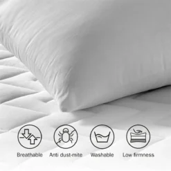 Almohada Firme Antiácaros 100% Algodón 80x40cm Pikolin Home -Outlet Colcha Viva Tienda 50e284e8fc5131a40cd6d03b27fcfa1e06f488e0 95ad078dbfbd41439a48391f0502de01