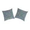 Guy Laroche Funda De Almohada (2) YANDEL Azul/verde 65x65(2) Cm