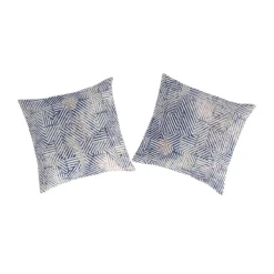 Guy Laroche Funda De Almohada (2) RAHINazul/beige 65x65(2) Cm
