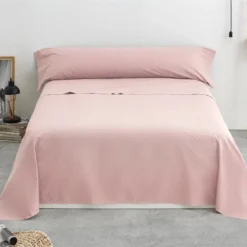 Vipalia - Juego De Sábanas Lisas 3 Piezas 50% Algodón - 50% Poliester. Modelo Rainbow Cama 135 Cm, Color Rosa -Outlet Colcha Viva Tienda 7707a77b61fccfde3292054bbcec5bebc6a3d8f5 a1db97aa02c44058963d6f2a8600bb83
