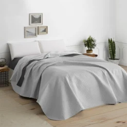 Vipalia Colcha Bouti Verano. Colcha Cama 90 Primavera Y Entretiempo. Colchas Cubre Cama Fina Individual Matrimonio Reversible Acolchada Rombos. 180x260 Cm. Color Gris Claro. -Outlet Colcha Viva Tienda 7b7db8517a96a6d5b7e3e4038d47832e332df30d e01a95a5cfd64a868a5bcf384251ed7a