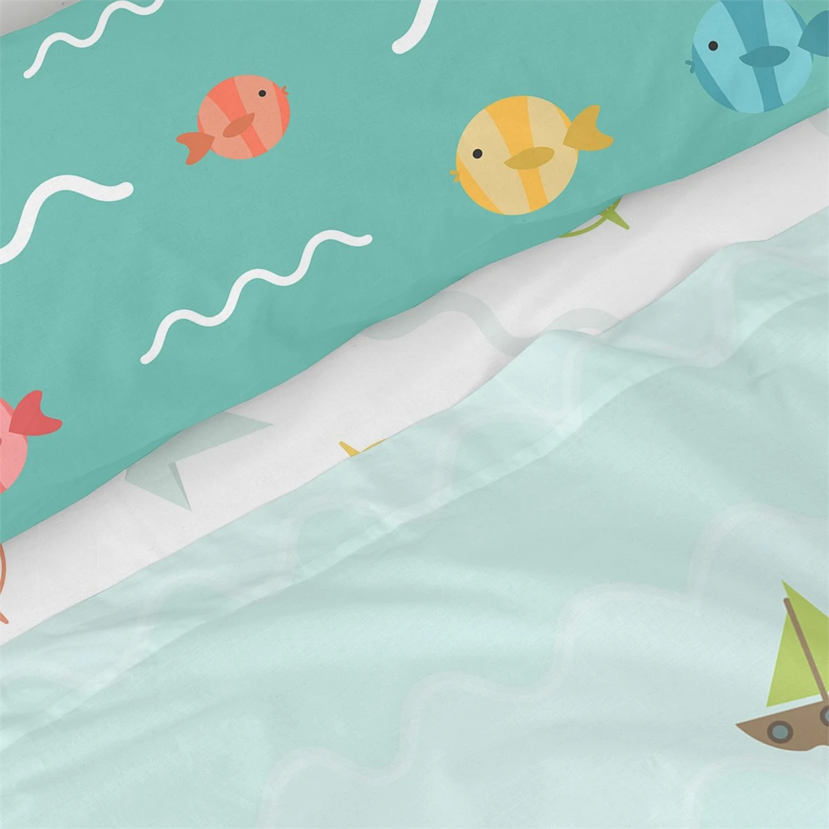 World Map Juego De Sábana Cama 80/90 (160x270 Cm) Multicolor 4 World Map Juego De Sábana Cama 80/90 (160x270 Cm) Multicolor - Imagen 4