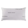 Almohada 90 Cm Copos Viscoelásticos Funda Carbono Activo