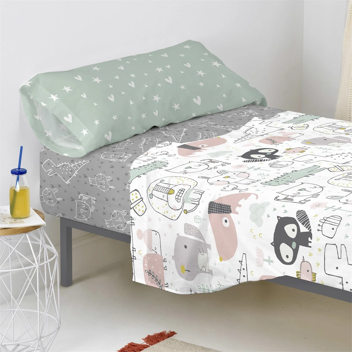 Best Buddies Bajera Cama 90 (90x200 Cm) Multicolor 3 Best Buddies Bajera Cama 90 (90x200 Cm) Multicolor - Imagen 3