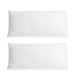 Vipalia Pack 2 Almohadas Comodas Transpirables. Exterior Microfibra. Interior Fibra Hueca Siliconada. Lavables. Firmeza Media. Confortables Y Adaptables Al Cuello. Calidad