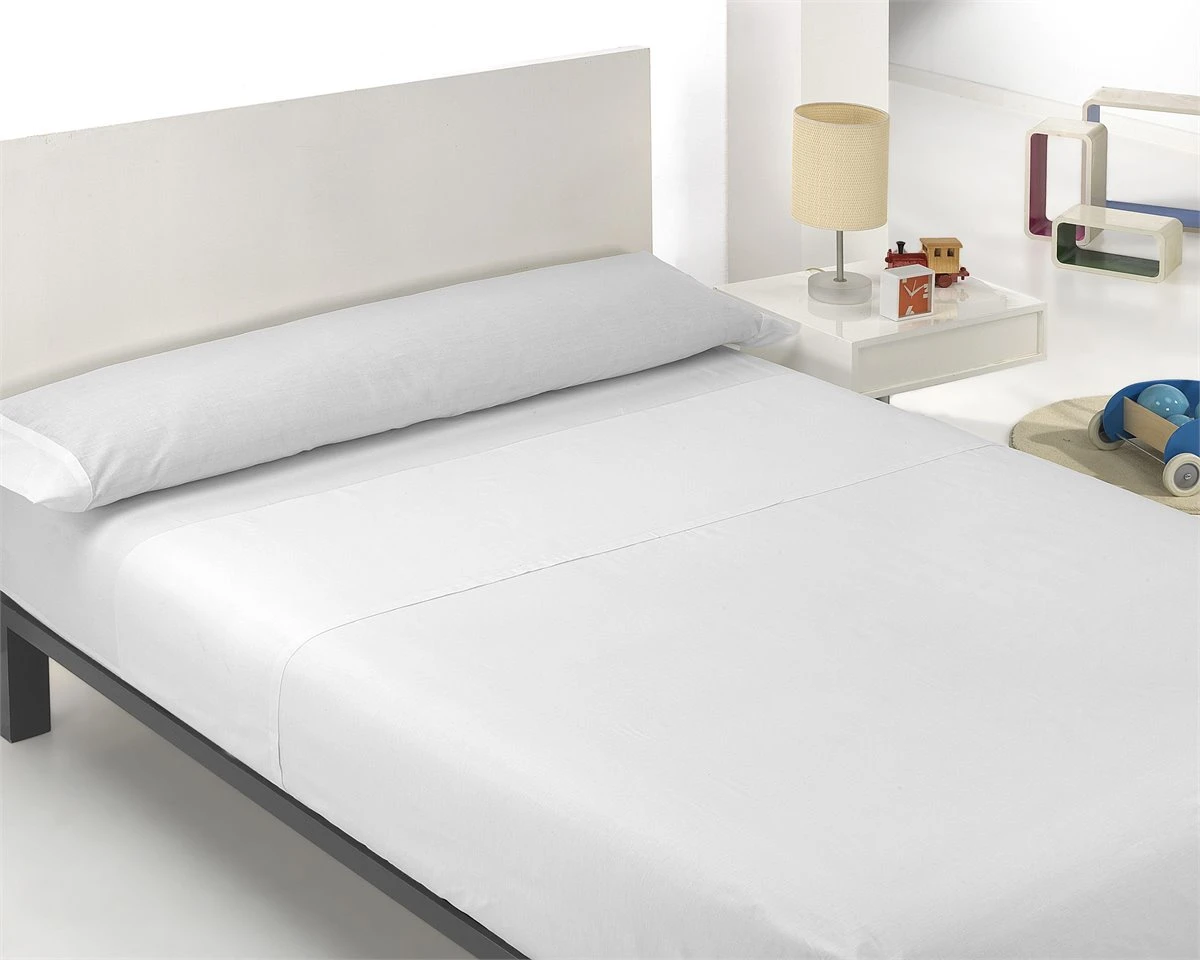Acomoda Textil – Juego De Sábanas Lisas De Verano. (Blanco, Cama 90 Cm) 1 Acomoda Textil – Juego De Sábanas Lisas De Verano. (Blanco, Cama 90 Cm)