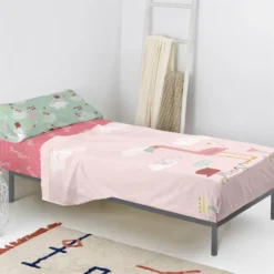 Hola Juego De Sábana Cama 80/90 (160x270 Cm) Multicolor
