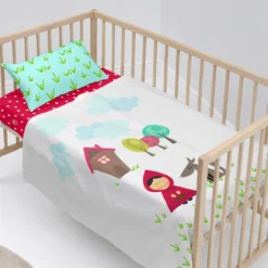 Grandma Juego De Sábana Cuna (100x130 Cm) Multicolor