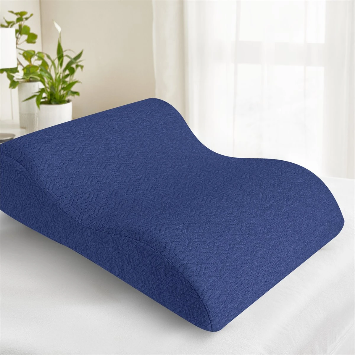 Almohada Viscoelástica Terapéutica Para Piernas Pikolin Home 2 Almohada Viscoelástica Terapéutica Para Piernas Pikolin Home - Imagen 2
