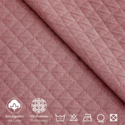 Vipalia - Colcha Bouti Pique 30% Algodón - 70% Poliester. Modelo Silver Cama 90 Cm - 180x260 Cm, Color Granate/Rojo -Outlet Colcha Viva Tienda c1508ebfb32e416ca4f150b854e612942ea35a99 26a84d7696a84912bf90f8ccb7b5c0d8