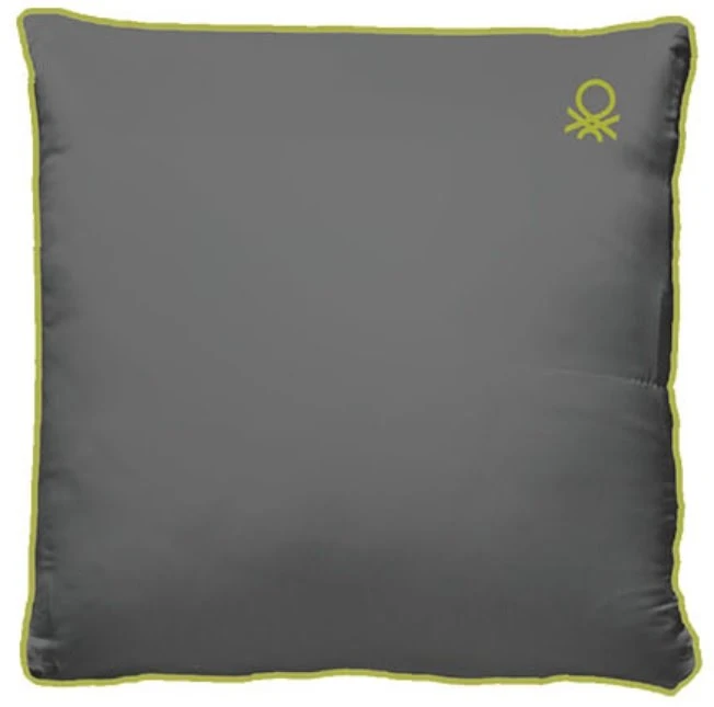 Cojín BENETTON Color GRIS 45x45cm 1 Cojín BENETTON Color GRIS 45x45cm