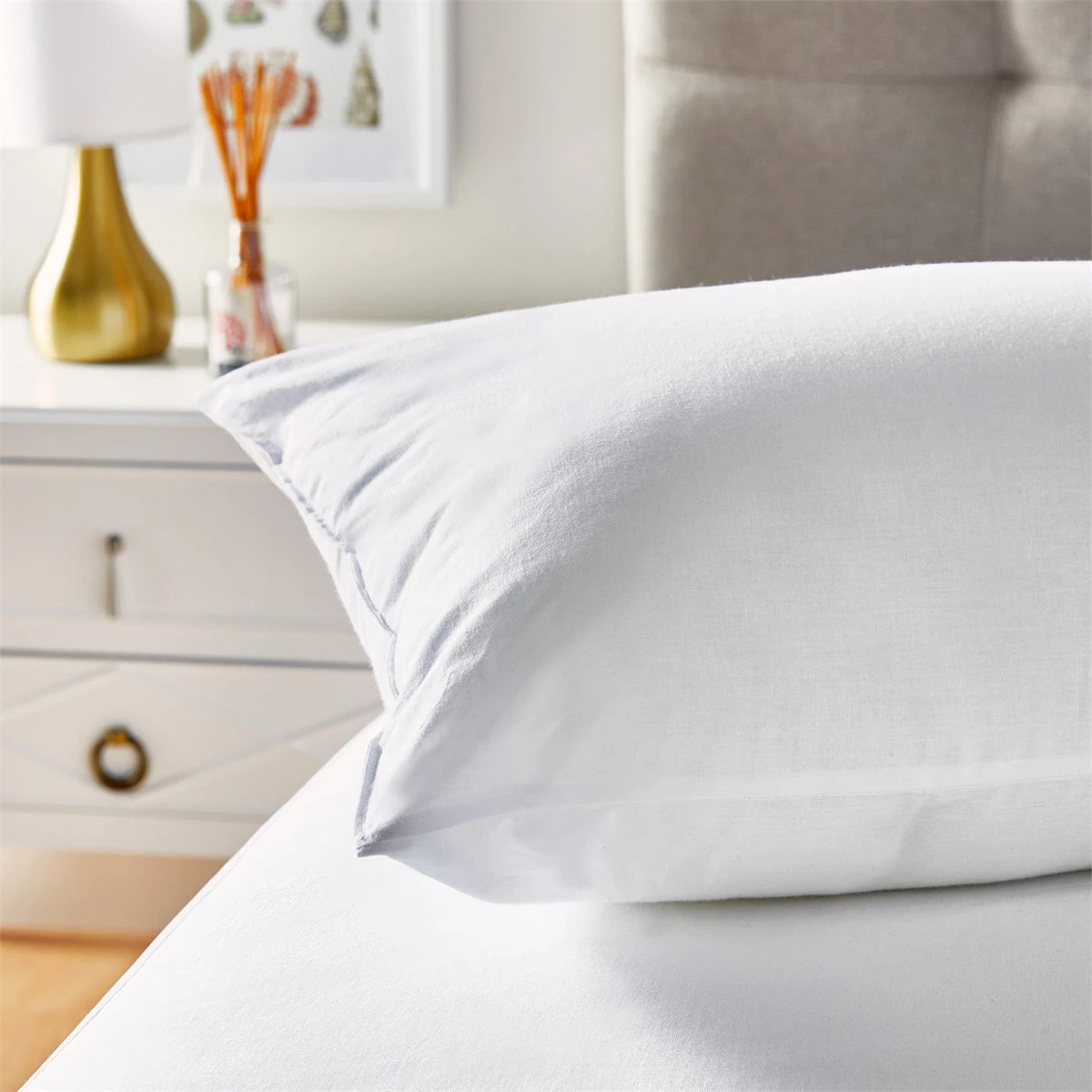 Almohada De Fibra Con Tratamiento Antialérgico 40x135cm Pikolin Home 3 Almohada De Fibra Con Tratamiento Antialérgico 40x135cm Pikolin Home - Imagen 3