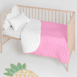 Arista Colcha Cuna (100x130 Cm) Rosa