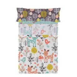 Woodland Juego De Sábana Cama 80/90 (160x270 Cm) Multicolor -Outlet Colcha Viva Tienda f35cb5b0e154f6b054c10bc2532cc1c60959bcf0 3be3e428e97149ccb2cc7789440175de