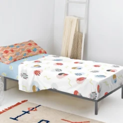 Beep Juego De Sábana Cama 80/90 (160x270 Cm) Multicolor