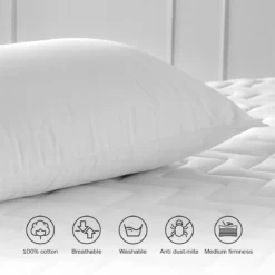 Almohada De Fibra Antiestrés 70x45cm Pikolin Home -Outlet Colcha Viva Tienda fc787cde8d4fae9bbcf685c0d9a356cad92654c8 ef69a3662bbb4604995451f70b0130c6