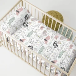 Best Buddies Colcha Cuna (100x130 Cm) Multicolor